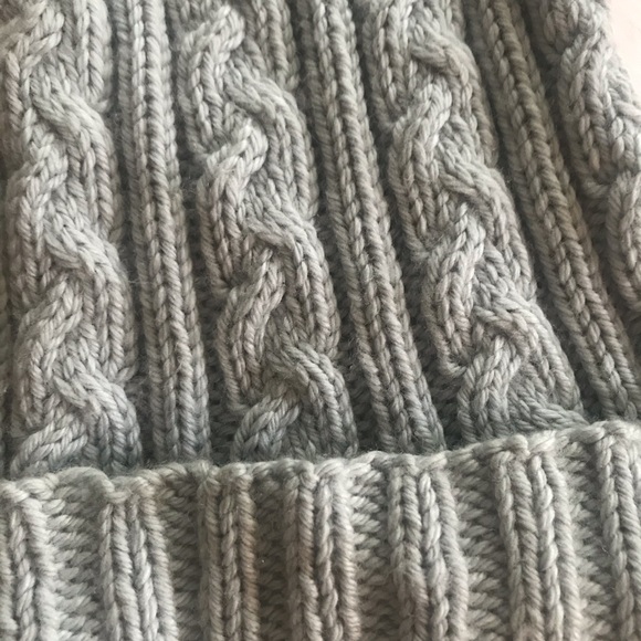 Hand Knit Cable Beanie - Picture 2 of 2